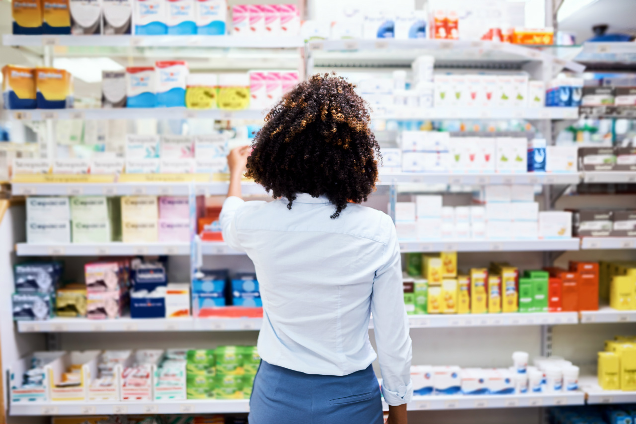 woman browsing OTC Products