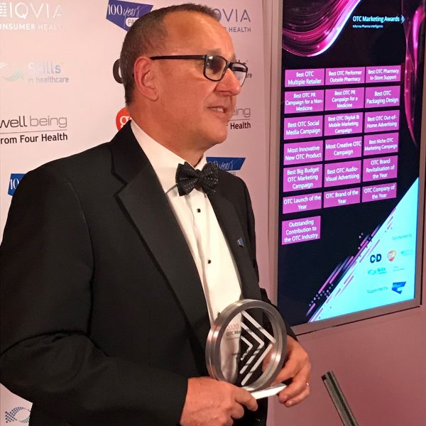 PAGB’s John Smith honoured at OTC Marketing Awards